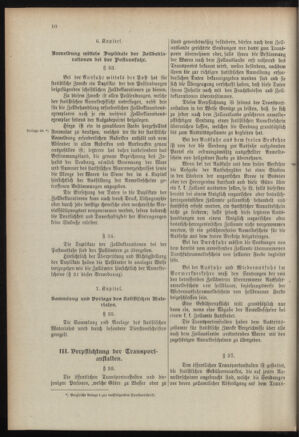 Post- und Telegraphen-Verordnungsblatt für das Verwaltungsgebiet des K.-K. Handelsministeriums 19070227 Seite: 14