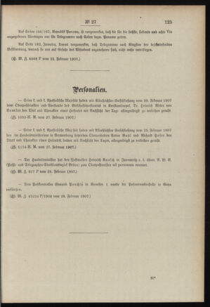 Post- und Telegraphen-Verordnungsblatt für das Verwaltungsgebiet des K.-K. Handelsministeriums 19070304 Seite: 3