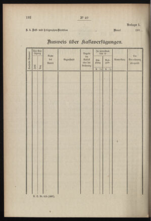 Post- und Telegraphen-Verordnungsblatt für das Verwaltungsgebiet des K.-K. Handelsministeriums 19070329 Seite: 2