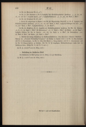 Post- und Telegraphen-Verordnungsblatt für das Verwaltungsgebiet des K.-K. Handelsministeriums 19070403 Seite: 2