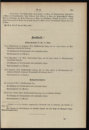 Post- und Telegraphen-Verordnungsblatt für das Verwaltungsgebiet des K.-K. Handelsministeriums 19070409 Seite: 3