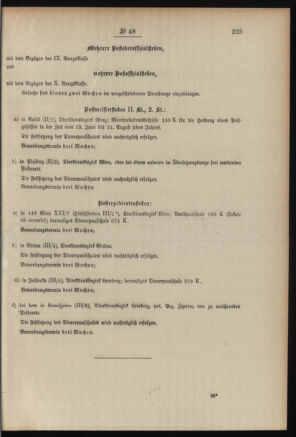 Post- und Telegraphen-Verordnungsblatt für das Verwaltungsgebiet des K.-K. Handelsministeriums 19070418 Seite: 3