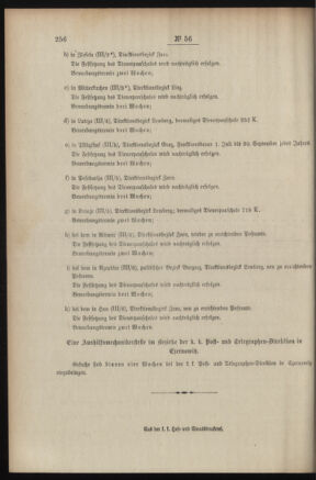 Post- und Telegraphen-Verordnungsblatt für das Verwaltungsgebiet des K.-K. Handelsministeriums 19070513 Seite: 4