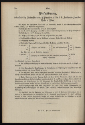 Post- und Telegraphen-Verordnungsblatt für das Verwaltungsgebiet des K.-K. Handelsministeriums 19070606 Seite: 4