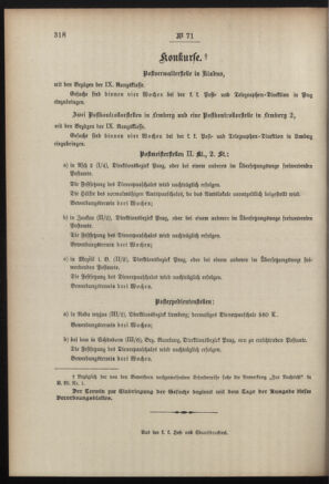 Post- und Telegraphen-Verordnungsblatt für das Verwaltungsgebiet des K.-K. Handelsministeriums 19070622 Seite: 4