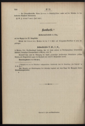 Post- und Telegraphen-Verordnungsblatt für das Verwaltungsgebiet des K.-K. Handelsministeriums 19070709 Seite: 4