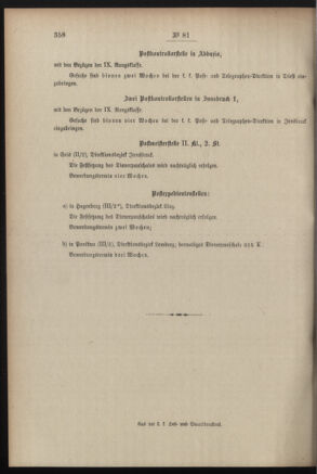 Post- und Telegraphen-Verordnungsblatt für das Verwaltungsgebiet des K.-K. Handelsministeriums 19070722 Seite: 4