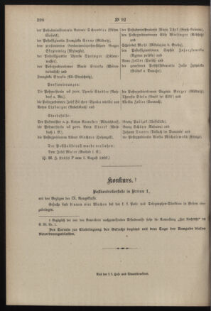 Post- und Telegraphen-Verordnungsblatt für das Verwaltungsgebiet des K.-K. Handelsministeriums 19070821 Seite: 4