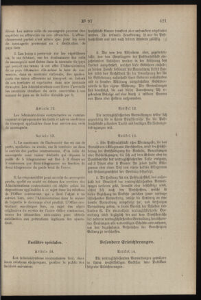 Post- und Telegraphen-Verordnungsblatt für das Verwaltungsgebiet des K.-K. Handelsministeriums 19070907 Seite: 7