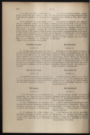 Post- und Telegraphen-Verordnungsblatt für das Verwaltungsgebiet des K.-K. Handelsministeriums 19070907 Seite: 8