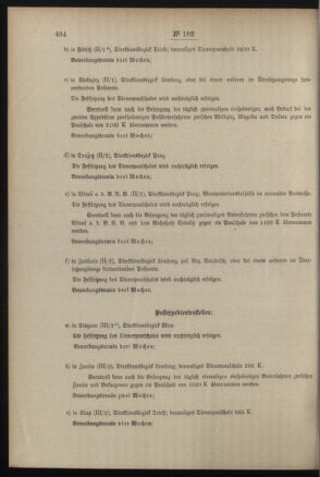 Post- und Telegraphen-Verordnungsblatt für das Verwaltungsgebiet des K.-K. Handelsministeriums 19070919 Seite: 6