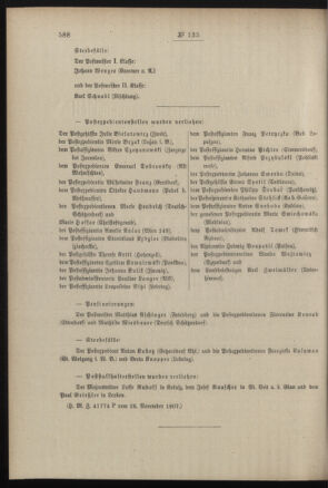 Post- und Telegraphen-Verordnungsblatt für das Verwaltungsgebiet des K.-K. Handelsministeriums 19071205 Seite: 2