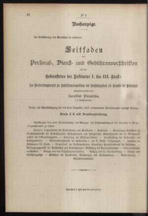 Post- und Telegraphen-Verordnungsblatt für das Verwaltungsgebiet des K.-K. Handelsministeriums 19080115 Seite: 4