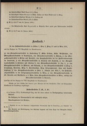 Post- und Telegraphen-Verordnungsblatt für das Verwaltungsgebiet des K.-K. Handelsministeriums 19080129 Seite: 3