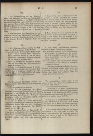 Post- und Telegraphen-Verordnungsblatt für das Verwaltungsgebiet des K.-K. Handelsministeriums 19080130 Seite: 7