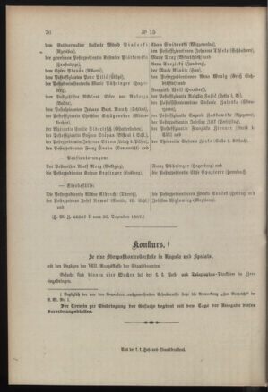 Post- und Telegraphen-Verordnungsblatt für das Verwaltungsgebiet des K.-K. Handelsministeriums 19080203 Seite: 4