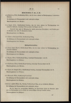 Post- und Telegraphen-Verordnungsblatt für das Verwaltungsgebiet des K.-K. Handelsministeriums 19080205 Seite: 3