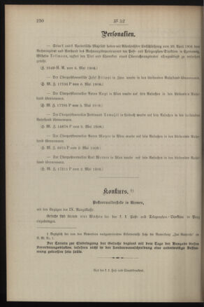 Post- und Telegraphen-Verordnungsblatt für das Verwaltungsgebiet des K.-K. Handelsministeriums 19080511 Seite: 4