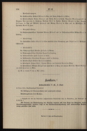 Post- und Telegraphen-Verordnungsblatt für das Verwaltungsgebiet des K.-K. Handelsministeriums 19080513 Seite: 4