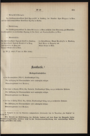 Post- und Telegraphen-Verordnungsblatt für das Verwaltungsgebiet des K.-K. Handelsministeriums 19080526 Seite: 7