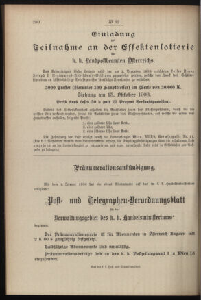 Post- und Telegraphen-Verordnungsblatt für das Verwaltungsgebiet des K.-K. Handelsministeriums 19080604 Seite: 6