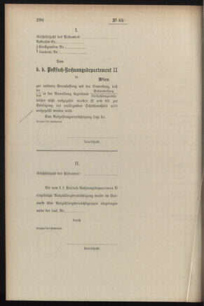 Post- und Telegraphen-Verordnungsblatt für das Verwaltungsgebiet des K.-K. Handelsministeriums 19080612 Seite: 10