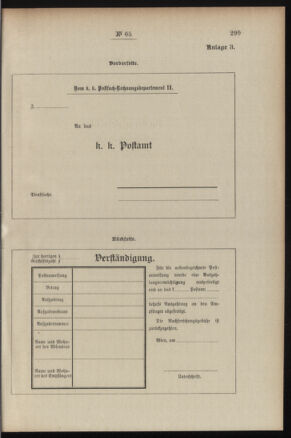 Post- und Telegraphen-Verordnungsblatt für das Verwaltungsgebiet des K.-K. Handelsministeriums 19080612 Seite: 13