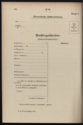 Post- und Telegraphen-Verordnungsblatt für das Verwaltungsgebiet des K.-K. Handelsministeriums 19080612 Seite: 14