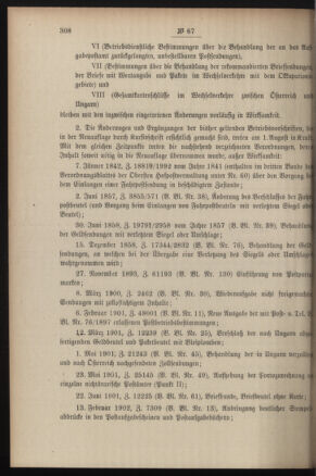 Post- und Telegraphen-Verordnungsblatt für das Verwaltungsgebiet des K.-K. Handelsministeriums 19080617 Seite: 2