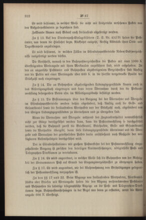 Post- und Telegraphen-Verordnungsblatt für das Verwaltungsgebiet des K.-K. Handelsministeriums 19080617 Seite: 6