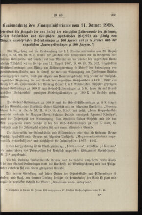 Post- und Telegraphen-Verordnungsblatt für das Verwaltungsgebiet des K.-K. Handelsministeriums 19080626 Seite: 11