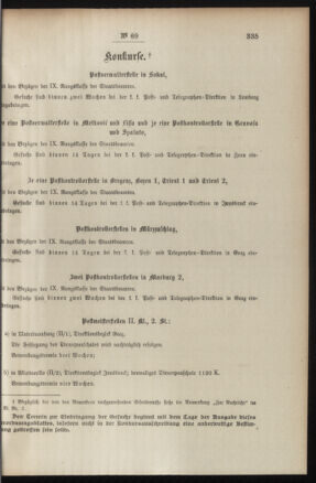 Post- und Telegraphen-Verordnungsblatt für das Verwaltungsgebiet des K.-K. Handelsministeriums 19080626 Seite: 15