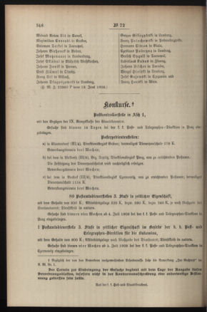 Post- und Telegraphen-Verordnungsblatt für das Verwaltungsgebiet des K.-K. Handelsministeriums 19080703 Seite: 4