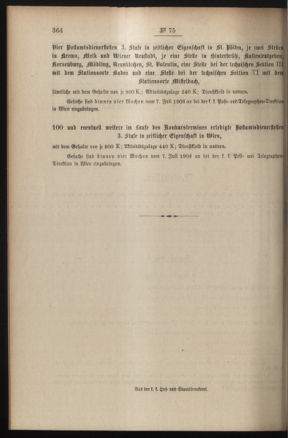 Post- und Telegraphen-Verordnungsblatt für das Verwaltungsgebiet des K.-K. Handelsministeriums 19080708 Seite: 8