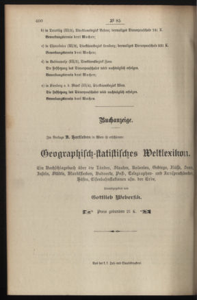 Post- und Telegraphen-Verordnungsblatt für das Verwaltungsgebiet des K.-K. Handelsministeriums 19080801 Seite: 4