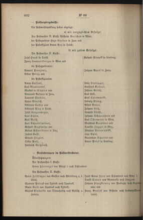 Post- und Telegraphen-Verordnungsblatt für das Verwaltungsgebiet des K.-K. Handelsministeriums 19080804 Seite: 2