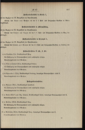 Post- und Telegraphen-Verordnungsblatt für das Verwaltungsgebiet des K.-K. Handelsministeriums 19080808 Seite: 3