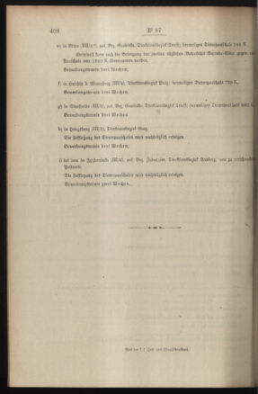 Post- und Telegraphen-Verordnungsblatt für das Verwaltungsgebiet des K.-K. Handelsministeriums 19080808 Seite: 4