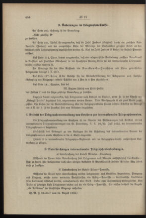 Post- und Telegraphen-Verordnungsblatt für das Verwaltungsgebiet des K.-K. Handelsministeriums 19080902 Seite: 2