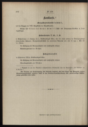 Post- und Telegraphen-Verordnungsblatt für das Verwaltungsgebiet des K.-K. Handelsministeriums 19080926 Seite: 4