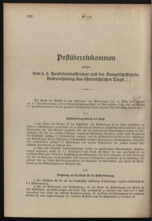 Post- und Telegraphen-Verordnungsblatt für das Verwaltungsgebiet des K.-K. Handelsministeriums 19081006 Seite: 10