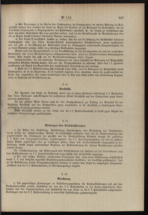 Post- und Telegraphen-Verordnungsblatt für das Verwaltungsgebiet des K.-K. Handelsministeriums 19081006 Seite: 15