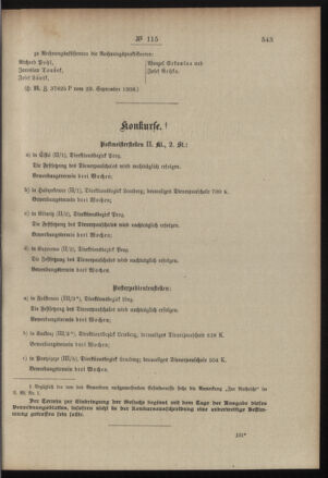 Post- und Telegraphen-Verordnungsblatt für das Verwaltungsgebiet des K.-K. Handelsministeriums 19081012 Seite: 3