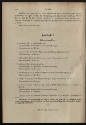 Post- und Telegraphen-Verordnungsblatt für das Verwaltungsgebiet des K.-K. Handelsministeriums 19081015 Seite: 2