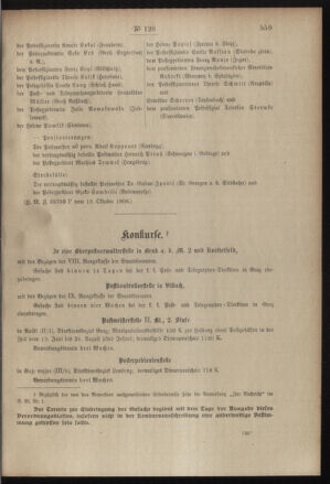 Post- und Telegraphen-Verordnungsblatt für das Verwaltungsgebiet des K.-K. Handelsministeriums 19081024 Seite: 3