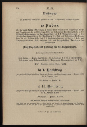 Post- und Telegraphen-Verordnungsblatt für das Verwaltungsgebiet des K.-K. Handelsministeriums 19081102 Seite: 6