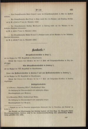 Post- und Telegraphen-Verordnungsblatt für das Verwaltungsgebiet des K.-K. Handelsministeriums 19081130 Seite: 3