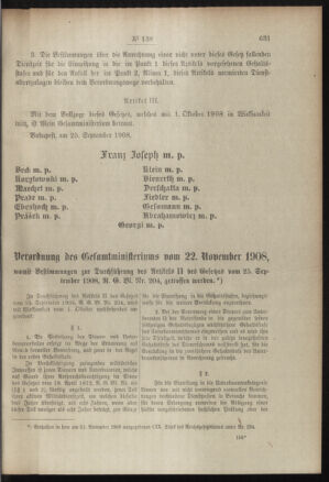 Post- und Telegraphen-Verordnungsblatt für das Verwaltungsgebiet des K.-K. Handelsministeriums 19081201 Seite: 5