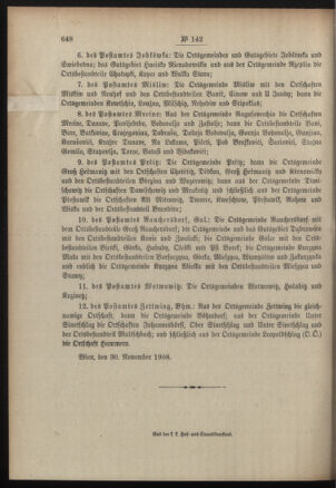 Post- und Telegraphen-Verordnungsblatt für das Verwaltungsgebiet des K.-K. Handelsministeriums 19081211 Seite: 4