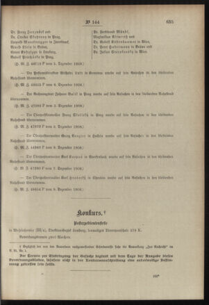 Post- und Telegraphen-Verordnungsblatt für das Verwaltungsgebiet des K.-K. Handelsministeriums 19081215 Seite: 3